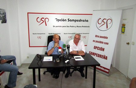 OSP culpa a Costa del Sol Sí Puede de su traición al Equipo de Gobierno