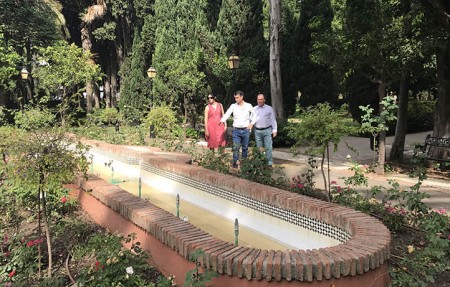 El parque de la Constitución mejora su imagen como pulmón de Marbella