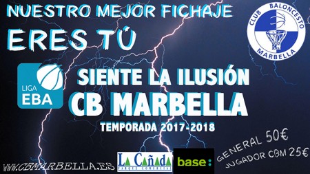 El CB Marbella inicia su campaña de abonados con precios populares