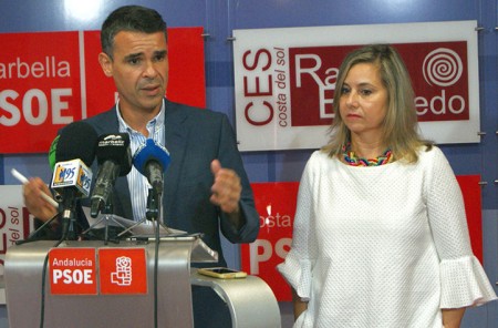 Bernal: "Al ritmo del PP, el Cercanías tardará 2.600 años en llegar a Marbella"