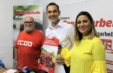 IU pedirá el apoyo del Ayuntamiento a las marchas por unas pensiones dignas