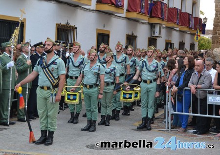 Marbella acogerá una jura de bandera civil en presencia de la Legión 