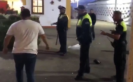 La Feria de San Pedro Alcántara se cerró con una pelea y cinco detenidos