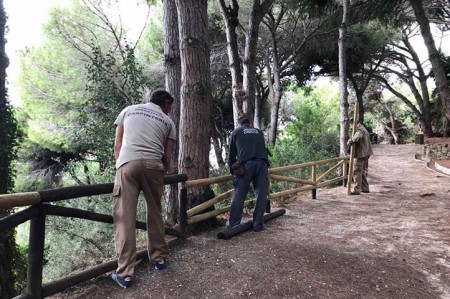 Arrancan los trabajos para adecentar la zona del Pecho de las Cuevas