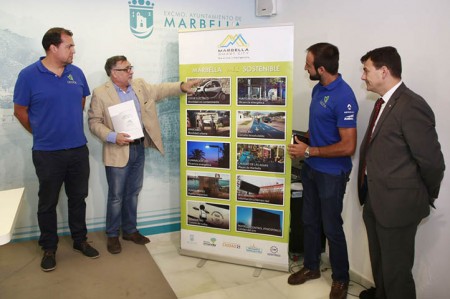 Representantes del proyecto "Mi Ciudad Inteligente" visitan Marbella