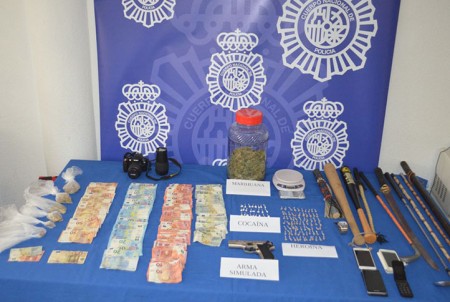 Desmantelan uno de los puntos de venta de drogas más activo en Marbella