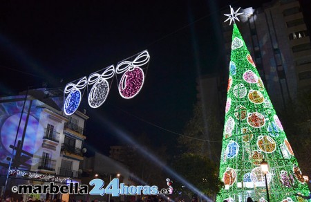 Marbella también tendrá un espectáculo diario de luz y música en Navidad