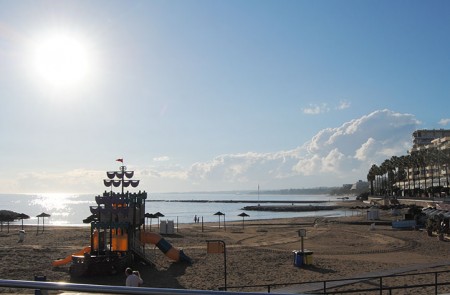 Las temperaturas se recuperan en Marbella, con máximas de 20 grados