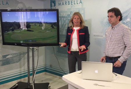 La alcaldesa presenta por tercera vez un proyecto de cámaras web en Marbella