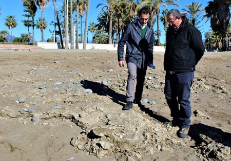 IU reclama que se retiren los restos enterrados en las playas de San Pedro