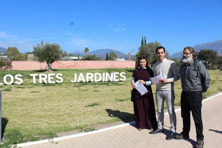 IU solicita acondicionar el Parque de los Tres Jardines con un plan urgente