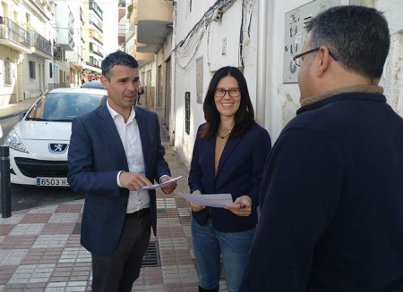 El PSOE reclama que se retomen las obras previstas para la calle Málaga
