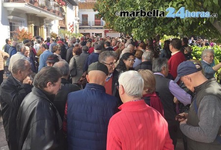 Los pensionistas volverán a la calle este sábado en San Pedro Alcántara