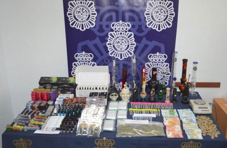 Nueve detenidos por vender droga en Marbella con un club social de tapadera