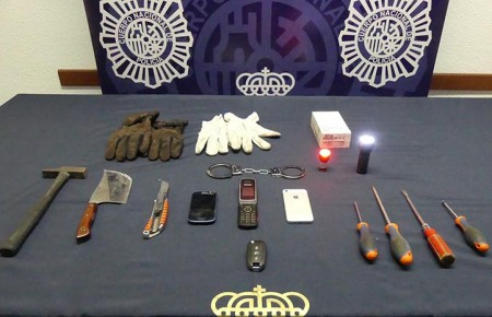 Un detenido en Marbella por robos a ciudadanos con un cuchillo carnicero