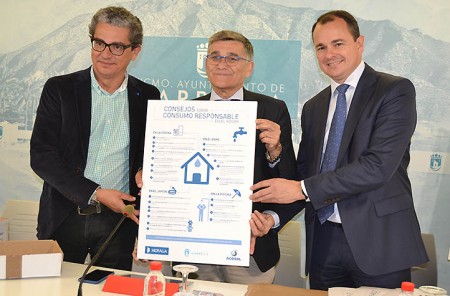 Campaña para el uso responsable del agua en los hogares de Marbella