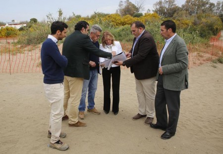 El grupo Platinum Estates empieza a regenerar las dunas junto al futuro hotel