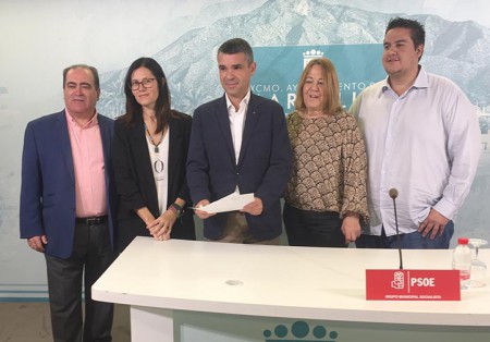 El PSOE de Marbella trasladará al pleno las reivindicaciones de los pensionistas