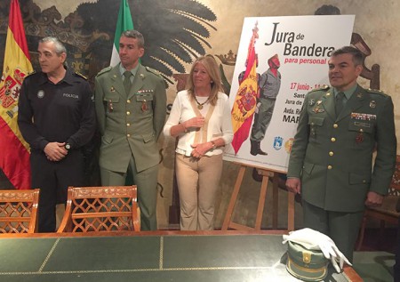 Marbella acogerá una Jura de Bandera civil con la Legión de Ronda