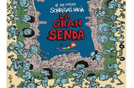 Este domingo se celebra la caminata solidaria "Sonrisas hacia la Gran Senda" 