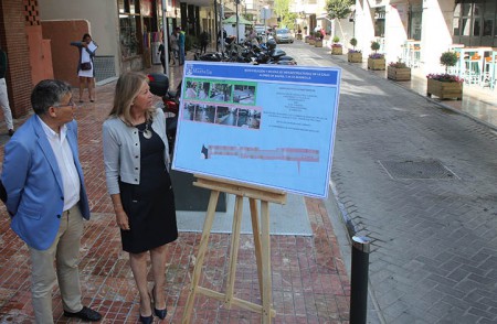 Muñoz inaugura Alonso de Bazán, donde hizo otra tala masiva de árboles<br />