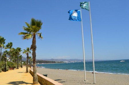 Marbella pierde una bandera azul y tendrá solo cinco para 2018
