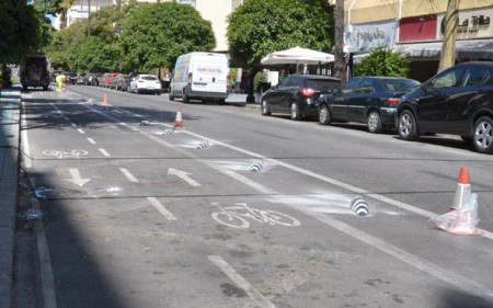 La alcaldesa quiere eliminar el carril bici en la calle Camilo José Cela