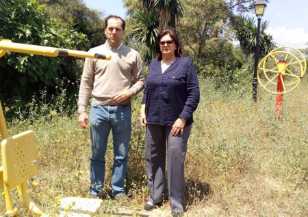 Cs denuncia que el bipartito tiene abandonado el distrito de Las Chapas