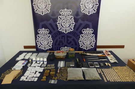 Cuatro detenidos en Marbella por venta de drogas al menudeo