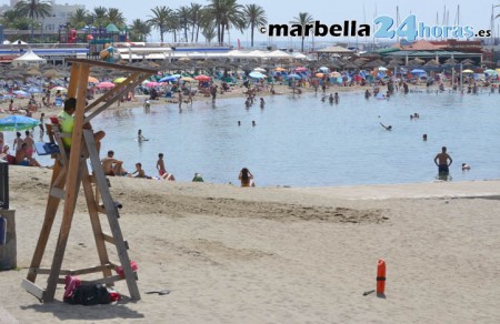 Marbella tendrá megafonía en los puestos de socorro en las playas