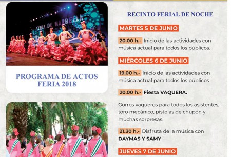 La información de la Feria de Marbella, en un aplicación para el móvil