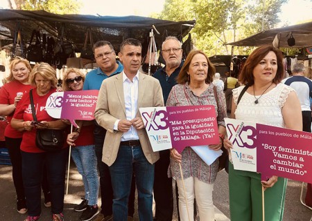 El PSOE reclama a la Diputación que triplique el presupuesto en igualdad