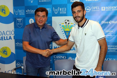 Luis Rioja: "Gracias al Marbella he podido dar el salto a LaLiga 1|2|3"