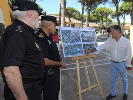 La primera fase del sistema de videovigilancia arranca en Las Chapas