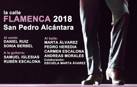 "La Calle Flamenca 2018" de San Pedro comienza este jueves 16 de agosto