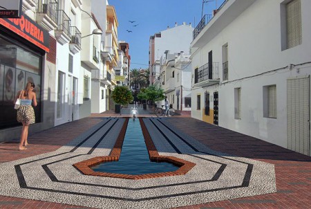 Piña se esconde y deja que las obras en la calle Pizarro las presente un asesor
