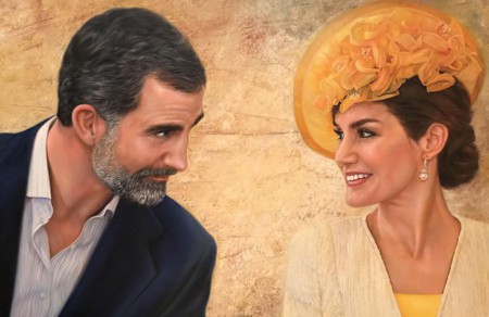 'El policía local pintor de reyes" expone en el Cortijo Miraflores de Marbella
