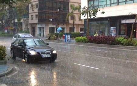 Meteorología activa de nuevo la alerta amarilla por lluvias en la Costa del Sol