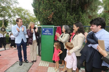 Marbella dedica una calle al maestro del Valdeolletas Enrique Gómez Méndez