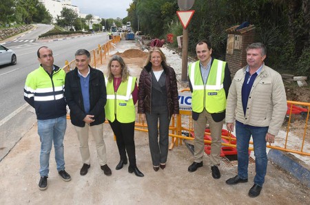 Hidralia mejorará el saneamiento en la antigua N-340 en Puente Romano