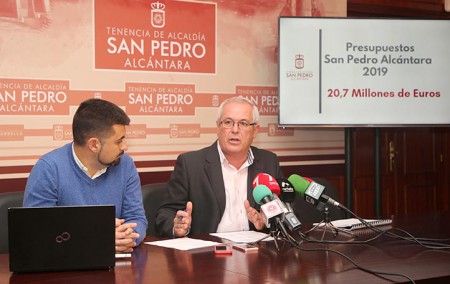 Piña dispara las subvenciones en un 43% en San Pedro para el año electoral