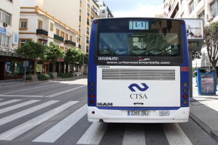 Marbella prevé implantar en primavera el transporte urbano gratuito
