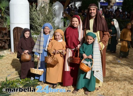 Las Hermanas Maldonado organizan el domingo su Belén Viviente en Marbella