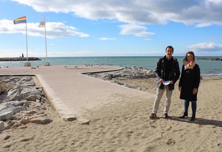 IU reclama al Gobierno que cumpla con los espigones para Marbella