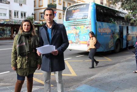 IU pide que el nuevo transporte público de Marbella garantice la puntualidad