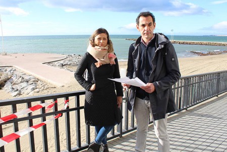 IU dice que el proyecto para Marbella no contempa espigones transitables