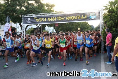 Abierto el plazo de inscripción para la Media Maratón de Marbella