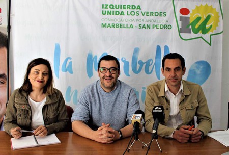 IU planteará a la Junta de Andalucía una batería de propuestas sobre Marbella
