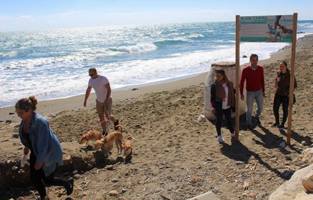 IU critica que el PP no cumpla su compromiso con las playas caninas