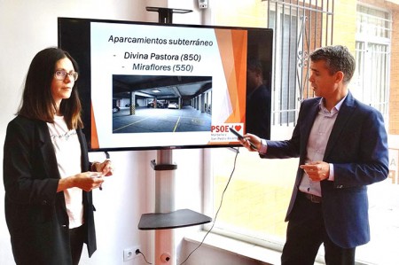 Bernal se compromete a crear 2.000 nuevas plazas de aparcamiento